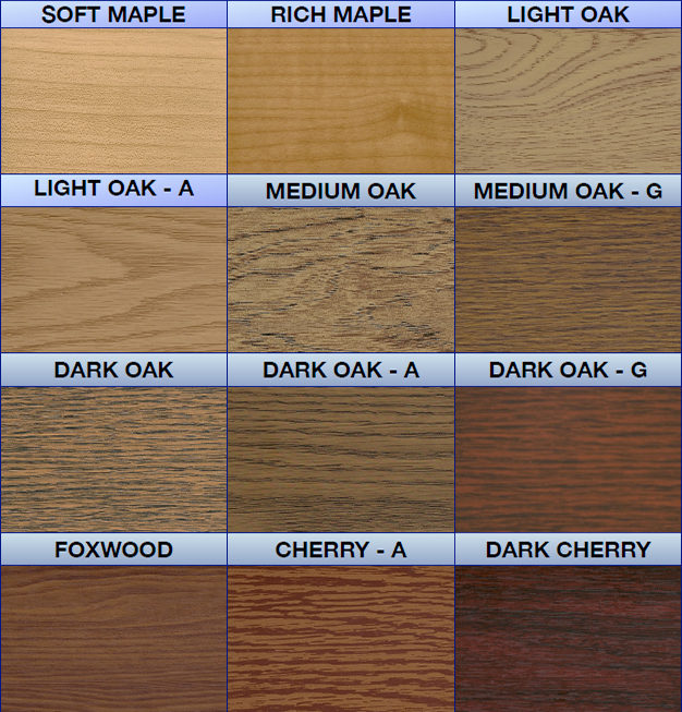 Wood Grain Samples